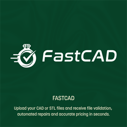 FastCAD: upload, validate, repair and price jewellery CAD files online